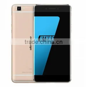 Ulefone Future Bezelless Touch ID 4GB 32GB 64bit MTK6755 Android 6.0 5.5 Inch FHD Gold thumbnail-1