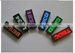 2015hot Sale New Innovative Mini Programmable Usb Rechargeable Led Scrolling Badge thumbnail-1
