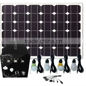 Solar Power Lighting System Can Load TV and FAN thumbnail-1