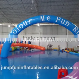0.6mm Thick Inflatable Airtight Arch With LOGO Printing thumbnail-1