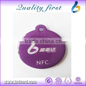13.56Mhz Epoxy Ntag213 Round RFID Tags/ Mini Cards thumbnail-4