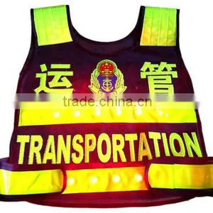 LED Reflective Vest, Led Jackets, Safety Vests thumbnail-1
