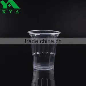 Custom Printed Logo Cheap Clear Solo Plastic Tube Cups thumbnail-1
