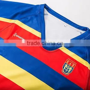 OEM Sublimation Top Quality Rugby Polo T Shirts /Rugby Jersey /Rugby Clothing thumbnail-3