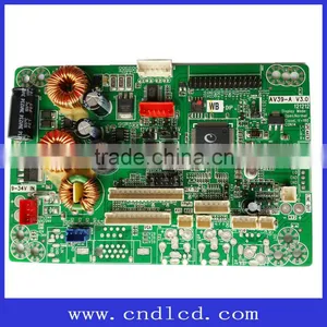 LCD BNC Display Board With HDMI VGA USB 2*AV Support Convert Panel thumbnail-1