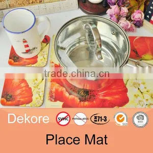 Placemat Bamboo Placemat Red Plastic Placemats thumbnail-1