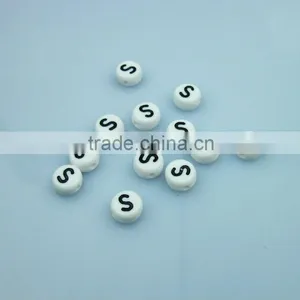 Round Letter Bead DIY Letter Bead thumbnail-1