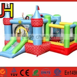 2016 Funny Double Lanes Inflatable Dry Slide For Sale thumbnail-1