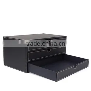 Best Selling Products Office Multipurpose Storage Box, Leather Storage Box thumbnail-1