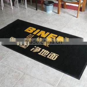 Custom Good Wearability 100% Nylon With PVC Back Logo Door Mat thumbnail-5