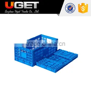 Space Saving Folding Plastic pp Colorful Turnover Logistics Basket thumbnail-4