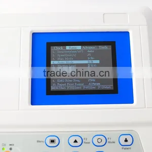 12 Lead Resting 5 Inch 3 Channel Color LCD ECG Machine Electrocardiograph EKG-903A CE ISO Approved thumbnail-4