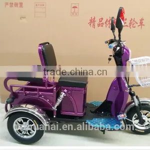 China Factory Export Three Wheel Electric Tricycle Cargo Bike 48V 500W thumbnail-4
