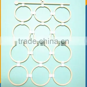 Cloth Hanger/Circle Hanger/Plastic Changeable Hanger/Towel and Tie Hanger thumbnail-1