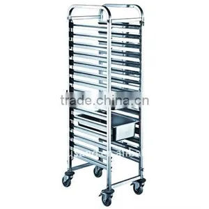 TT-SP278A Stainless Steel Restaurant Used Tray Trolley thumbnail-1