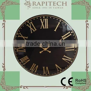 15 Inch Indoor Outdoor Home Decorative Roman Numerals Polyresin Clock thumbnail-1