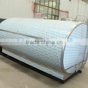 Milk Cooling Tank 10000L Capacity Dairy Farm Milk Tank With Copeland Compressors Electric Motor thumbnail-3