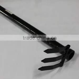 Farming and Garden Black Coated Mini Metal Digging Fork thumbnail-6