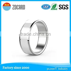 Customized Smart Rfid Ring With NFC Chip Inside Support ISO14443, ISO 18092 Protocol thumbnail-5