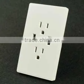 Multiple Power Socket US Standard Usb Wall Socket With Intertek Report thumbnail-4