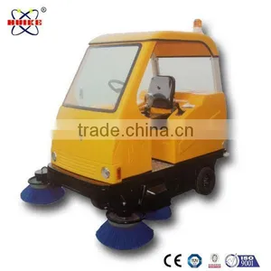 Storage Battery Operated Carbon Brushes Sweeper Car Manufacturer thumbnail-1