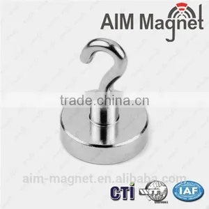 Round Attraction Magnet With Hook thumbnail-1