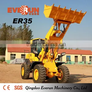 Qingdao Everun Brand 3 Ton Wheel Loders With Front Bucket thumbnail-6