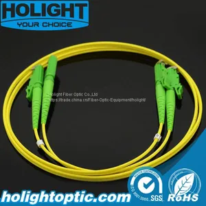 E2000 APC to E2000 APC Duplex Fiber Optical Patch Cable thumbnail-2