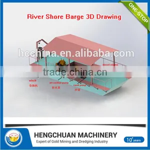 Low Cost High Quality Conveyor Transportation Barge For Sale thumbnail-6