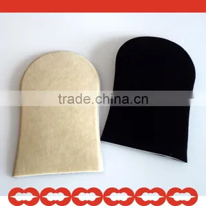 Re-washable Two Sides Flocking Hottest Self Spray Tan Tanning Mitt thumbnail-3