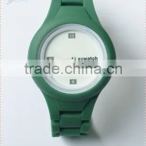 Free Sample, Latest Design Silicone Watch thumbnail-1