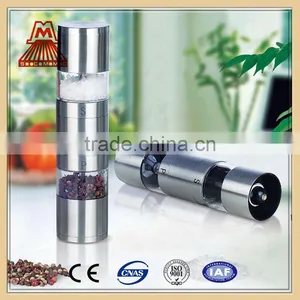 Latest Hot Selling W121-021 55x 220mm 2 in 1 Style Manual Salt And Pepper Mill thumbnail-2