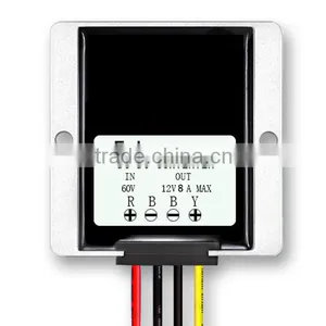 Aluminum Shell DC60v to DC12V Buck Converter,8A thumbnail-2