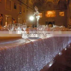 3D Hotel High Bar Cocktail Table Cloth for Wedding thumbnail-1