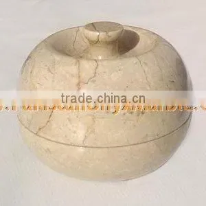 UNIQUE MARBLE CANDY JARS POTS HANDICRAFTS thumbnail-1