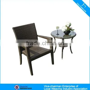 Fashionable Long-lasting Cafe Table Chair Set Garden Table and Chairs thumbnail-2