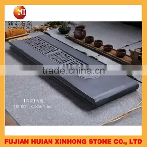 Hollow Out Drainage Black Tea Tray With Competitive Price thumbnail-3