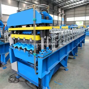 Colored Tile Roll Forming Machinery thumbnail-1