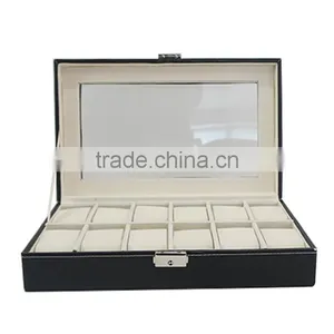10 Grid Watches Display Storage Box Case Jewelry Fashion thumbnail-3