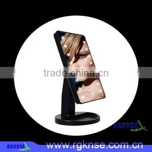 2017 Fashion Led Mirror Table Led Make up Mirror With Touch Control Switch thumbnail-1