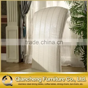 Hot Sale Simple Design Stainless Steel Legs Dining Chair thumbnail-4