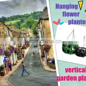 Garden Decoration Hanging Flower Pots Hanging Vertical Pot Plants thumbnail-2