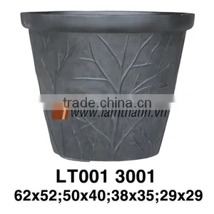 Vietnam Pattern Stylish Black Painted Pottery For Manufacturer thumbnail-1
