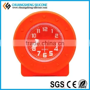 Candy Color Desktop Clock, Sun Shape Clocks, Silicone Table Clock thumbnail-2