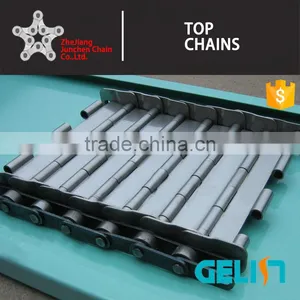 Steel Slat Belt Conveyor Chain With L Formed Slats thumbnail-3