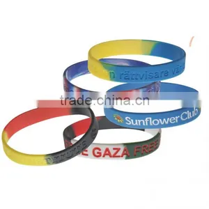 Promotional Country Flags Silicone Bracelet thumbnail-5