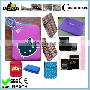 2015 New Style Recyclable Neoprene Laptop Sleeve Wholesales / Neoprene Laptop Sleeve Without Zipper thumbnail-1