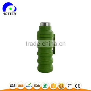 Amazon Hot Selling Collapsible Sports Travel Water Bottle thumbnail-4