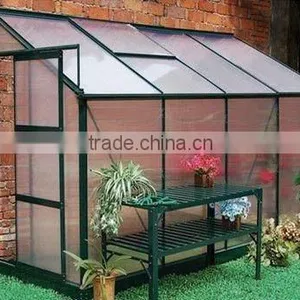 Unilateral Aluminium Greenhouse G1002 4x8FT thumbnail-1