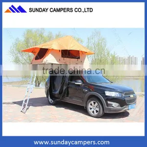 China 4x4 Accessories Travel Roof Top Tent Heavy Duty Tents for Camping thumbnail-1